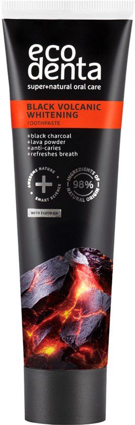 Ecodenta Black Volcanic Whitening Toothpaste 100ML