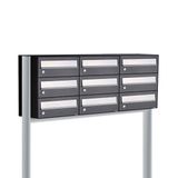 Allux Hive Set 3-Breed, 3-Hoog Op Statief Zwart - 40030070_3x3s