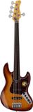 Sire Basses V7+ A5F/TS basgitaar, fretloos, 5-snarig, elzen, tobacco sunburst