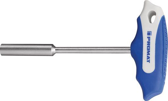 Promat Zeskantdopsleutel met dwarsgreep - 125x6mm - S2-staal