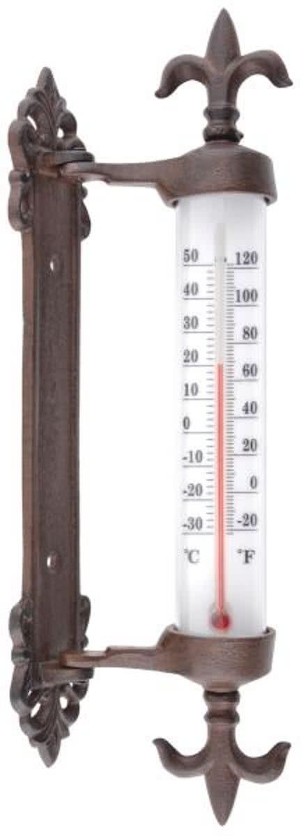 Esschert Design Kozijnthermometer - Fleur de Lys