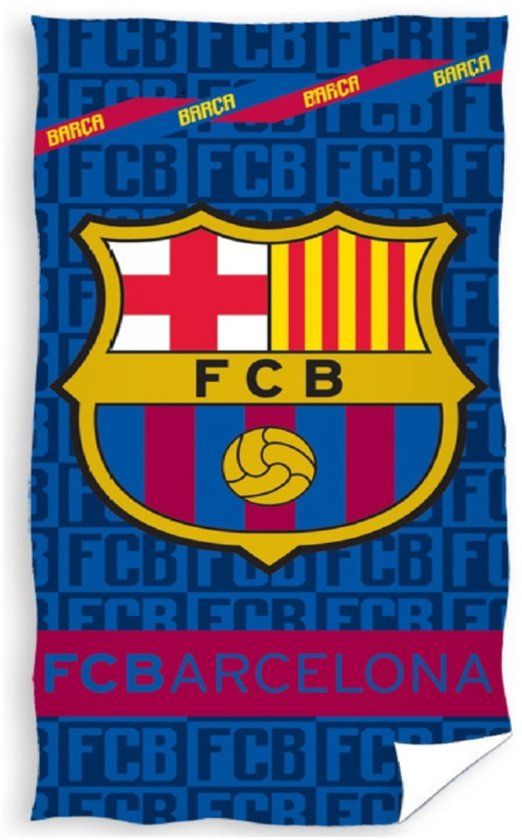 4KidsOnly Barcelona FC Badlaken 70x140 cm Katoen Multi Colour
