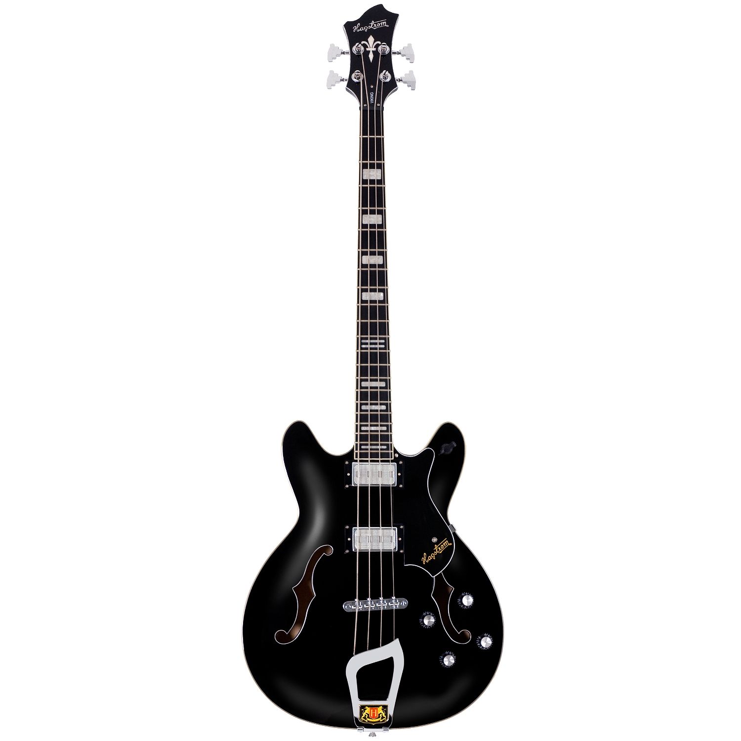 Hagstrom Viking Bass Black elektrische basgitaar