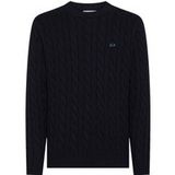 Sun68 Pull Homme K45138/07 Bleu Marine