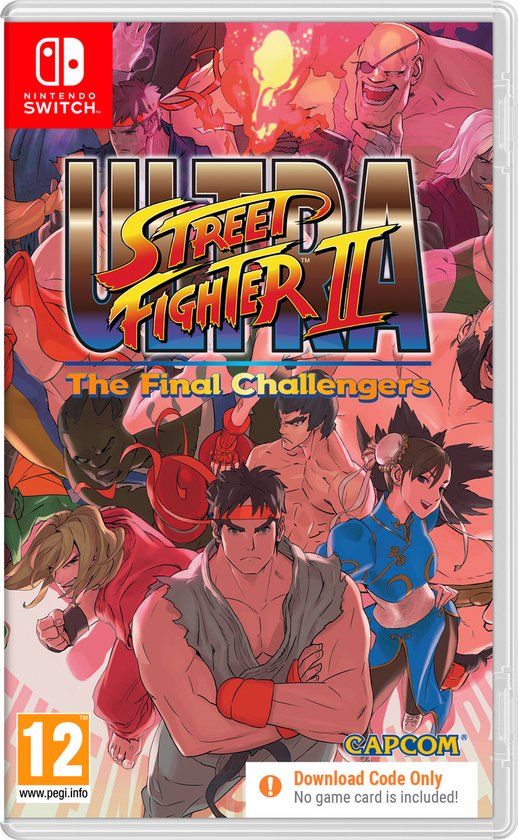 Ultra Street Fighter 2 - The Final Challengers - Nintendo Switch - Code in Box