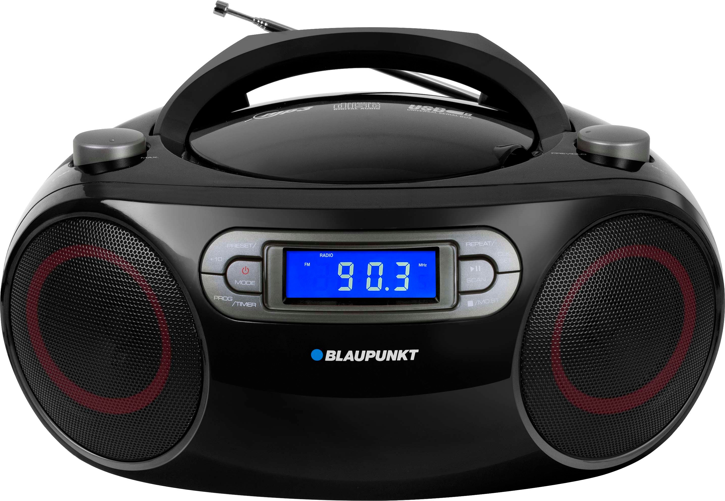 Blaupunkt BB18BK - Draagbare CD-speler - Zwart