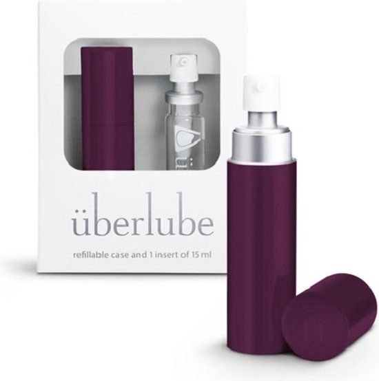 Uberlube Hervulbaar Glijmiddel Paars 15ML