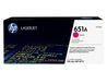 HP 651A Cartouche de toner magenta originale