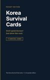 Korea Survival Cards: 17 Offline Survival Cards for South Korea — Pocket Edition, Korean & English
