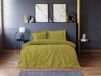 Nuit Des Rêves Luxe Satijnen Single XXL Quilt Cover Set (155 x 220 cm), Groen