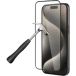 Platyne Geplateerd glazen beschermfolie - stofbestendig, zonder luchtbellen en hoge duurzaamheid iPhone 15 Pro