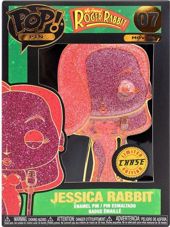 Funko Pop! - Pin - Jessica Rabbit # 07 (CHASE Variant)