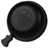 Benson Sonnette de vélo élégante - aluminium - noir mat - Ø 54 mm - son clair