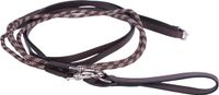 Qhp Slofteugels Luxe Bruin - pony