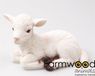 Sid Imhof Stevens Lam lig wit m 19,5x11x12,5 cm SID