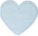 Givi Italia Feest servetten - Blauw - Hart - 33x33cm - 16 Stuks