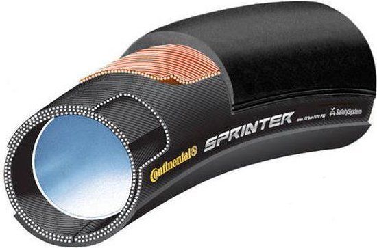 Continental Sprinter Tubular Tyre 28" 700x25c Black