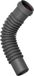 WIRQUIN Male - vrouwelijke koppeling Magicoude Push-Fit - Ø 32 mm - Plastic - Grijs