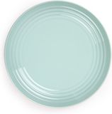 PlasticForte assiette ronde/assiette de camping - D22 cm - vert menthe - plastique