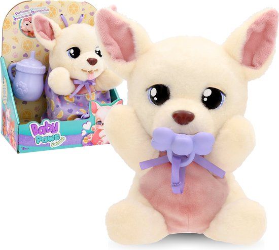 Baby Paws Yummy Chihuahua - Interactieve pluchen knuffel