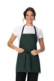 Chef Works Unisex drie zakken schort, Hunter Green, One Size