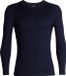 Icebreaker Mens 260 Tech LS Crewe - Black-F XL