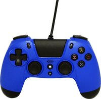 Gioteck - VX4 Premium Bedrade Controller - Blauw - PS4 & PC