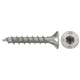 fischer 200 stuks spaanplaatschroef PowerFast II CTF 4,0 x 25 A2 200