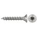 fischer 200 stuks spaanplaatschroef PowerFast II CTF 4,0 x 25 A2 200