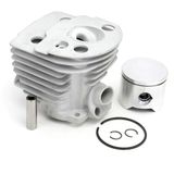 Cylingcolors Husqvarna Cylingcolors Cilinder + zuiger + segment compatibel met Husqvarna 55 kettingzaag Ø 46 mm