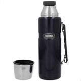 Thermos Stainless Steel With Handle-1.2l Thermosfles Blue