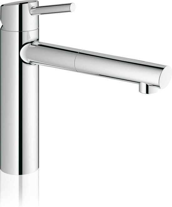 GROHE Concetto Keukenkraan - Medium uitloop - Met uittrekbare handdouche - Chroom