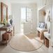 Safavieh Natural Fiber Collection NF801A Rond tapijt van hoogwaardig jute, handgemaakt, voor entree, woonkamer, slaapkamer, keuken, 3 x 3 m