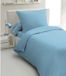 HOME LINGE PASSION Dekbedovertrekset 2-delig - HP72068 - Microvezel - Hemelsblauw - 140 x 200 cm