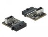 DeLOCK 66432 interfacekaart/-adapter Intern USB 3.2 Gen 1 (3.1 Gen 1)