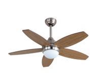 Bastilipo 8437000867500 Plafondventilator Hout 106 cm 65W 3 Snelheden Ingebouwd Licht
