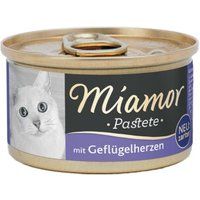 Miamor Paté Gevogeltehartjes 48x85 g