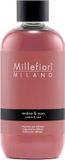 Millefiori Milano Navulling voor Geurstokjes 250 ml - Ambra & Rosa