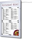 Showdown Displays Europe B.V. Outdoor Menubord Logo LED 4 X A4 Portrait - Syna SCZ4XA4LED