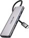 Lemorele Adaptateur multiport USB-C TC38 - Hub 8-en-1 - HDMI 4K, 3x USB 3.0, SD/TF, PD 100W
