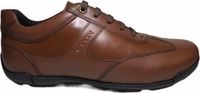 Geox Edgware cognac leren veterschoenen maat 44