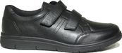 Solidus 64500 heren klittenbandschoenen zwart maat 46 wijdte K