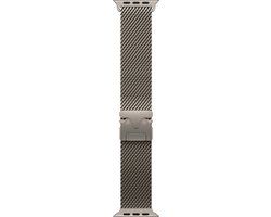 Apple MXKE3ZM/A Watch Band Titanium Milanese Loop - L - 44/45/49mm