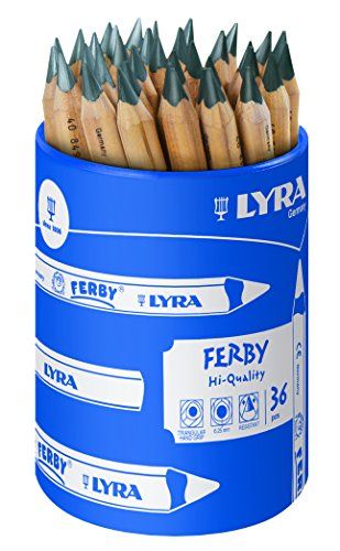 Thomson Ferby - Ronde doos met 36 kleurpotloden - Graphite