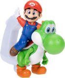 Jakks The Super Mario Galaxy Movie Mario Riding Yoshi 8" / 20.3 cm Speelfiguur met Functies