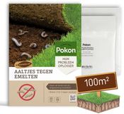 Pokon Aaltjes tegen Emelten - 50 miljoen Aaltjes voor 100m² gazon - Natuurlijke emeltenbestrijding