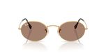 Ray-Ban RB3547 Ovale zonnebril, goud/lichtpaars, 51 mm