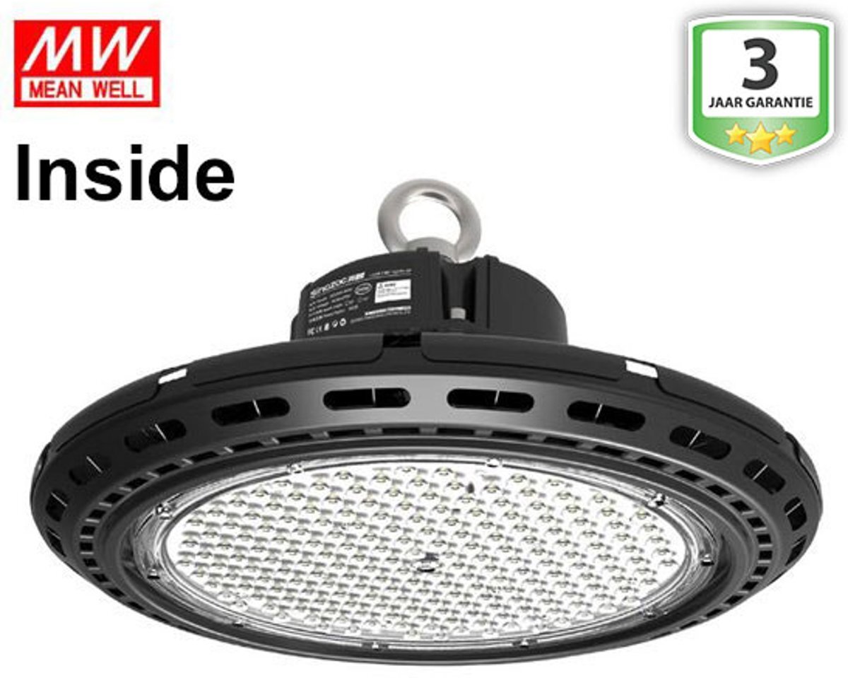 Groenovatie LED Halstraler UFO 240W Pro Neutraal Wit, MeanWell Inside