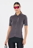 ENDURANCE Paxton dames fietsshirt paars-grijs L