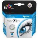 TB Print TBE-D71CY Inktcartridge Cyaan